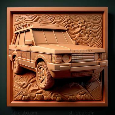 3D model Range Rover p38 (STL)